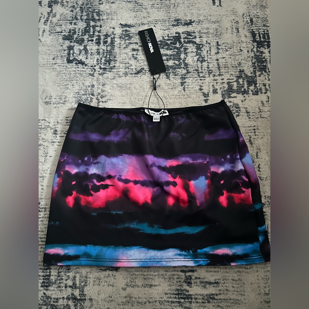 Colorful Abstract Skirt